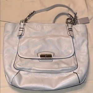 Coach leather tote